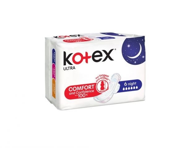 Kotex vložky na noc maxi 10ks - Kosmetika Pro ženy Intimní hygiena Vložky
